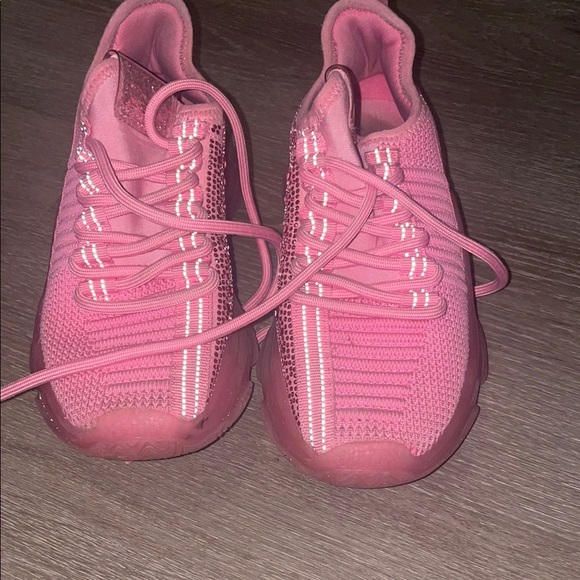 Pink Athletic Sneakers - Picture 1 of 4